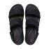 Sandalias Crocs Brooklyn Woven Upper Low Wedge - Mujer Black/black