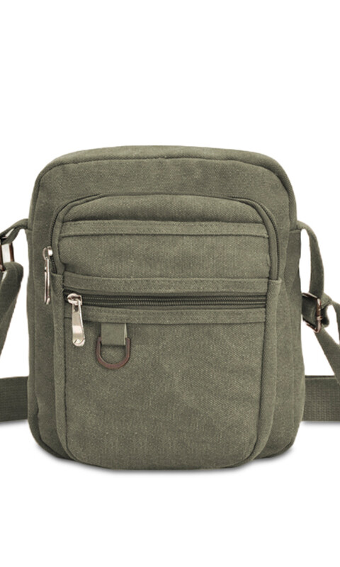 MORRAL CANVAS ELBRÚS VERDE MILITAR