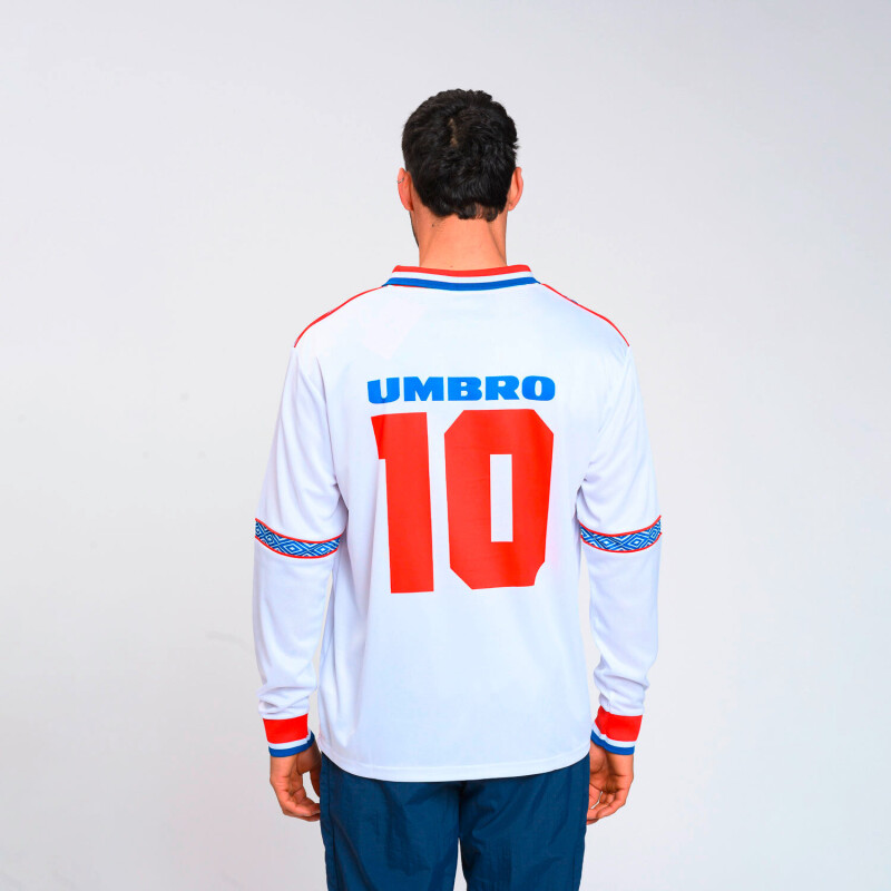 REMERA RETRO M/L HOMBRE Blanco