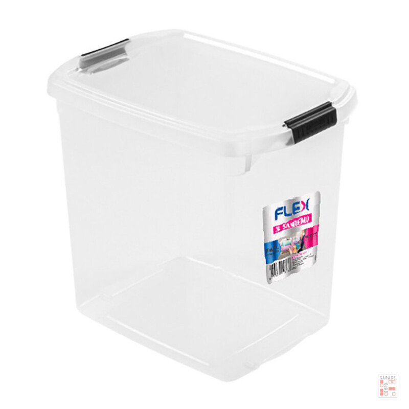 Caja organizadora 14 lts TRANSPARENTE