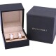 Bulgari Bzero 1 par de caravanas oro 18k rosa y cerámica blanca con estuche original. Bulgari Bzero 1 par de caravanas oro 18k rosa y cerámica blanca con estuche original.