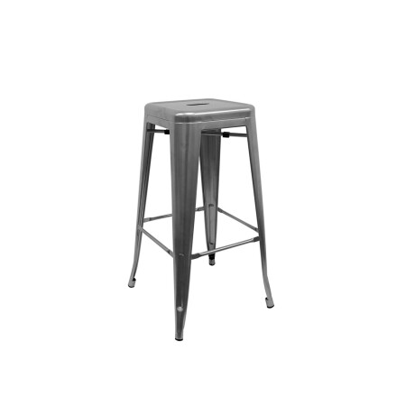 Taburete Tolix Hogar Pub Muebles Gris