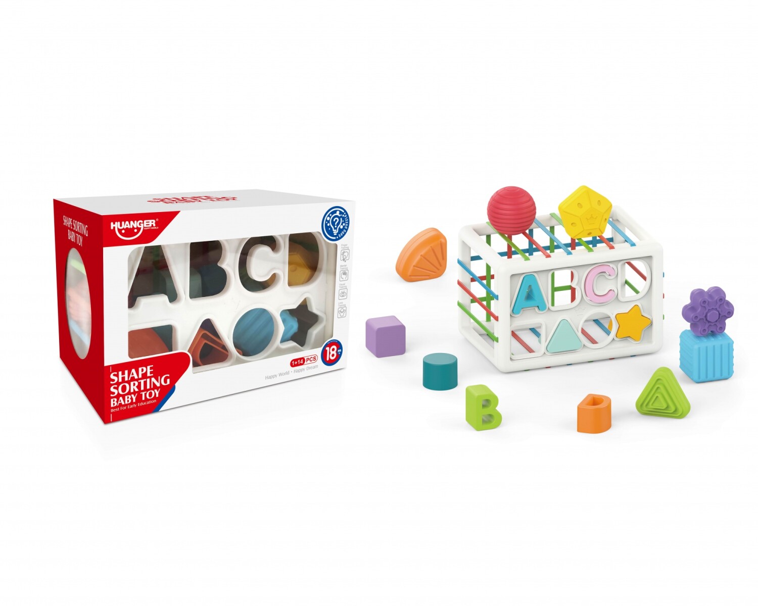 Juego de Encastre para Estimulación Motriz Huanger 