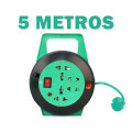 Alargue De Enchufes Con 5 Metros De Cable Alargue De Enchufes Con 5 Metros De Cable