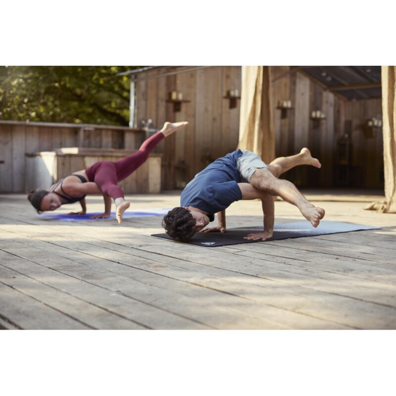Colchoneta Yoga Mat 4mm Negra Reebok Negro