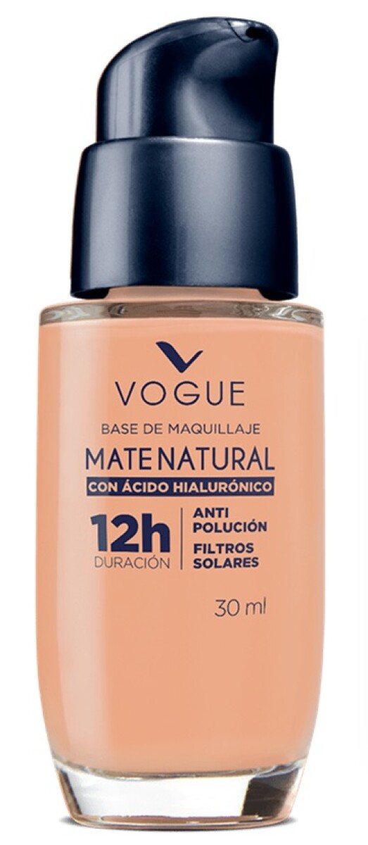 Base Valvula Mate Nat Avellana Vogue 30 Ml 