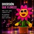 Girasol Interactivo que Baila, Canta, Graba y Repite Voz Rosa