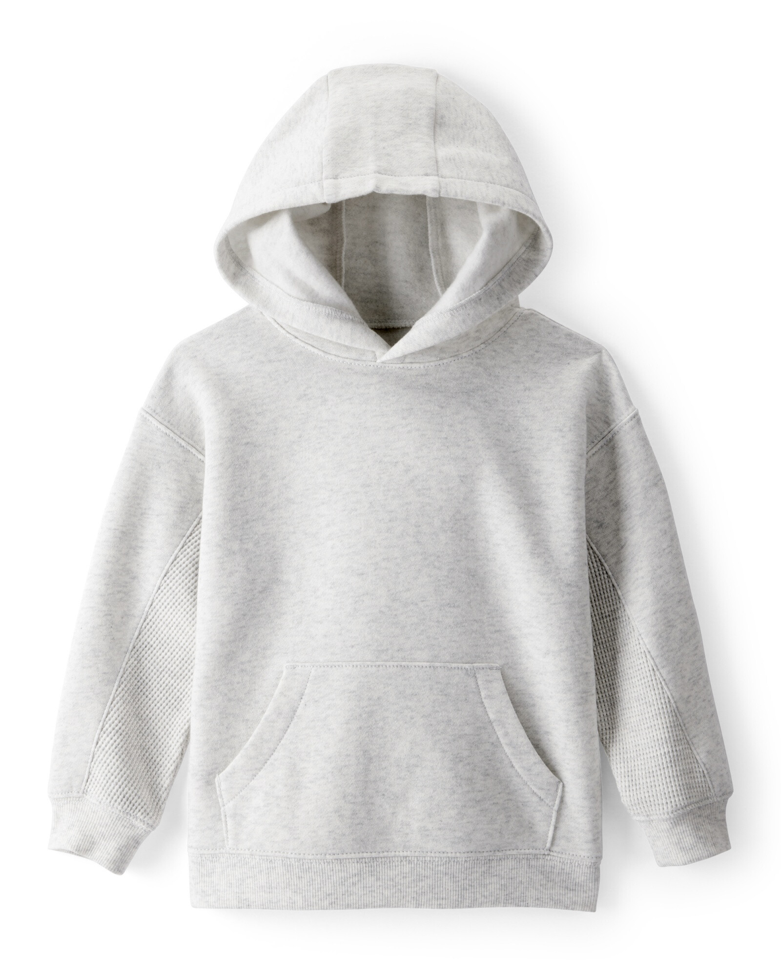 Canguro de algodón con felpa, gris Sin color