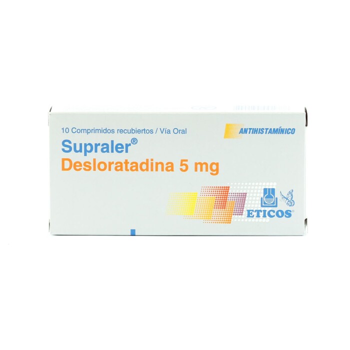 SUPRALER CJ X 10 COMPRIMIDOS única