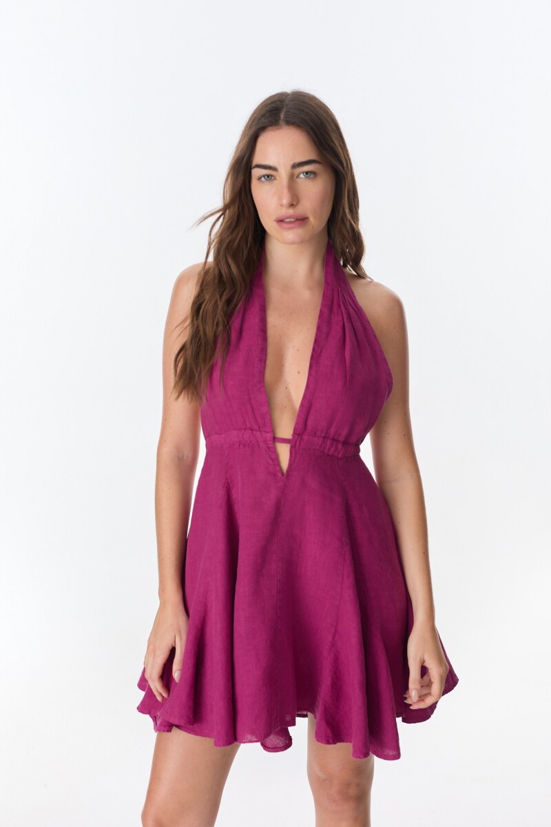 Vestido Bellur - Magenta 