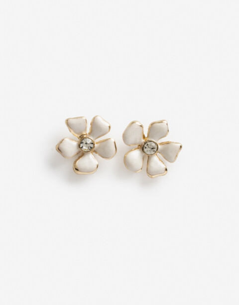 Aros Pasantes Perlas Aros Pasantes Mariposa - Dorado