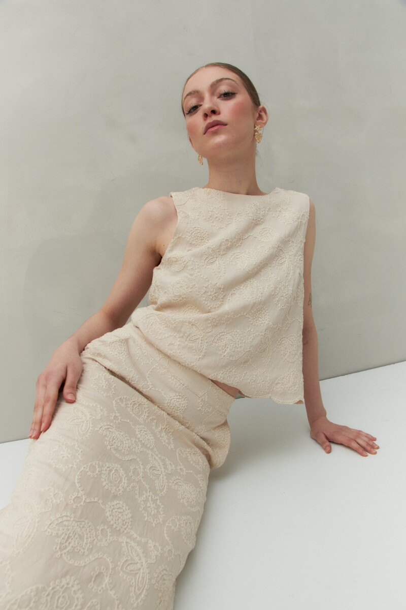 FALDA MAJO Beige