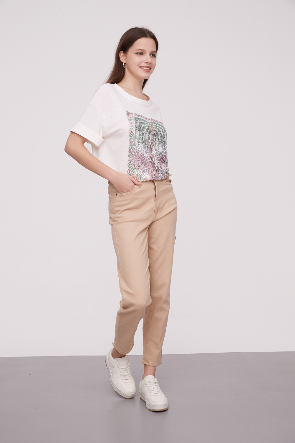 Pantalon Haldana Beige