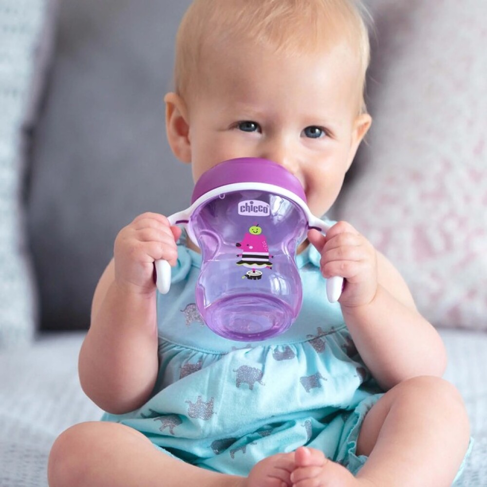 Vaso evolutivo 6M+ CHICCO violeta