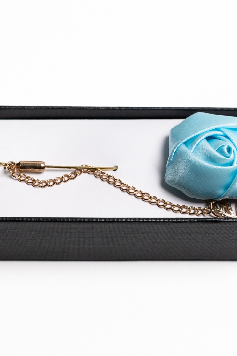 Pin para el Ojal Diseño Flor CELESTE