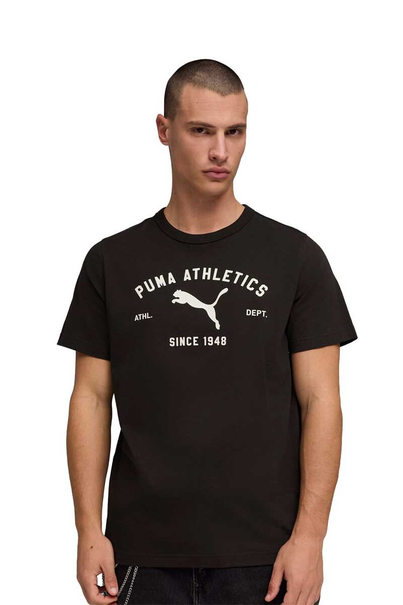 REMERA PUMA 692226 CLASS GRAPHIC Negro