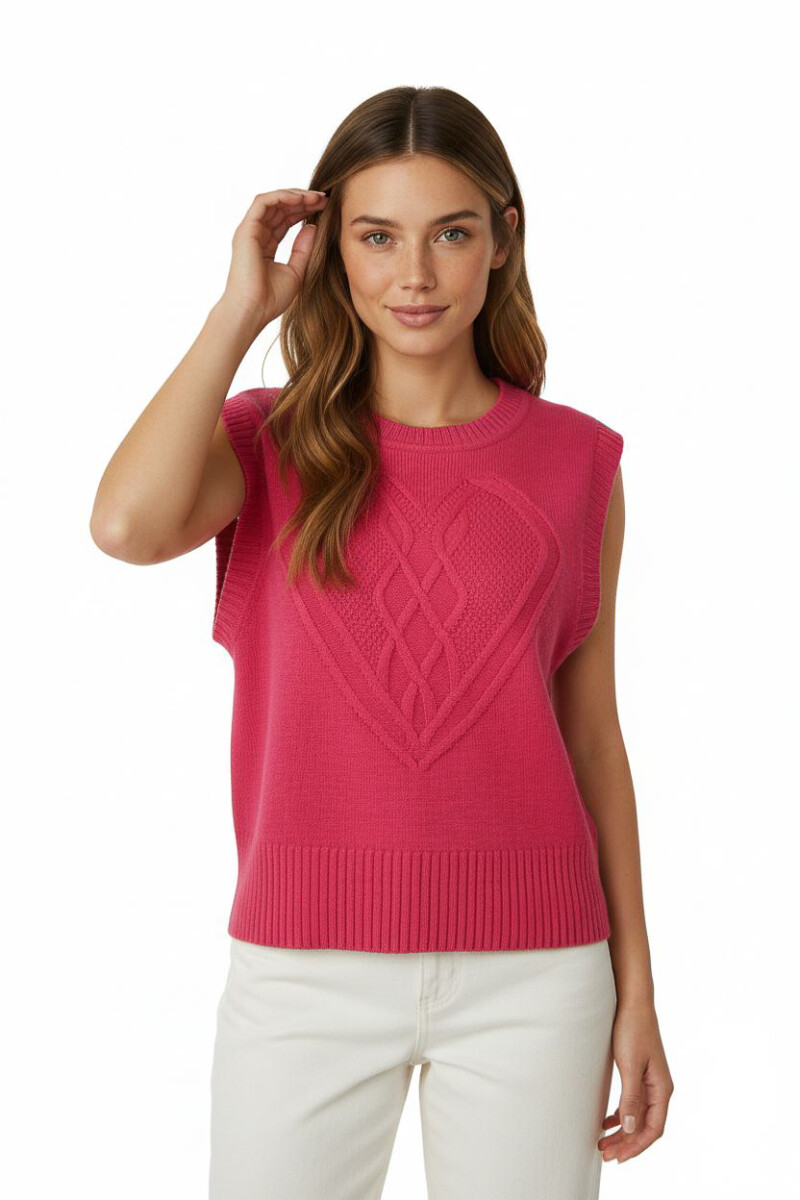 Chaleco Isoese - Fucsia 