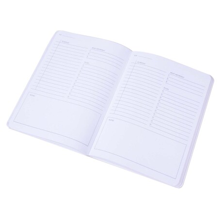 PLANNER PAPEL-Y-ALGODON AZUL FLORES A5