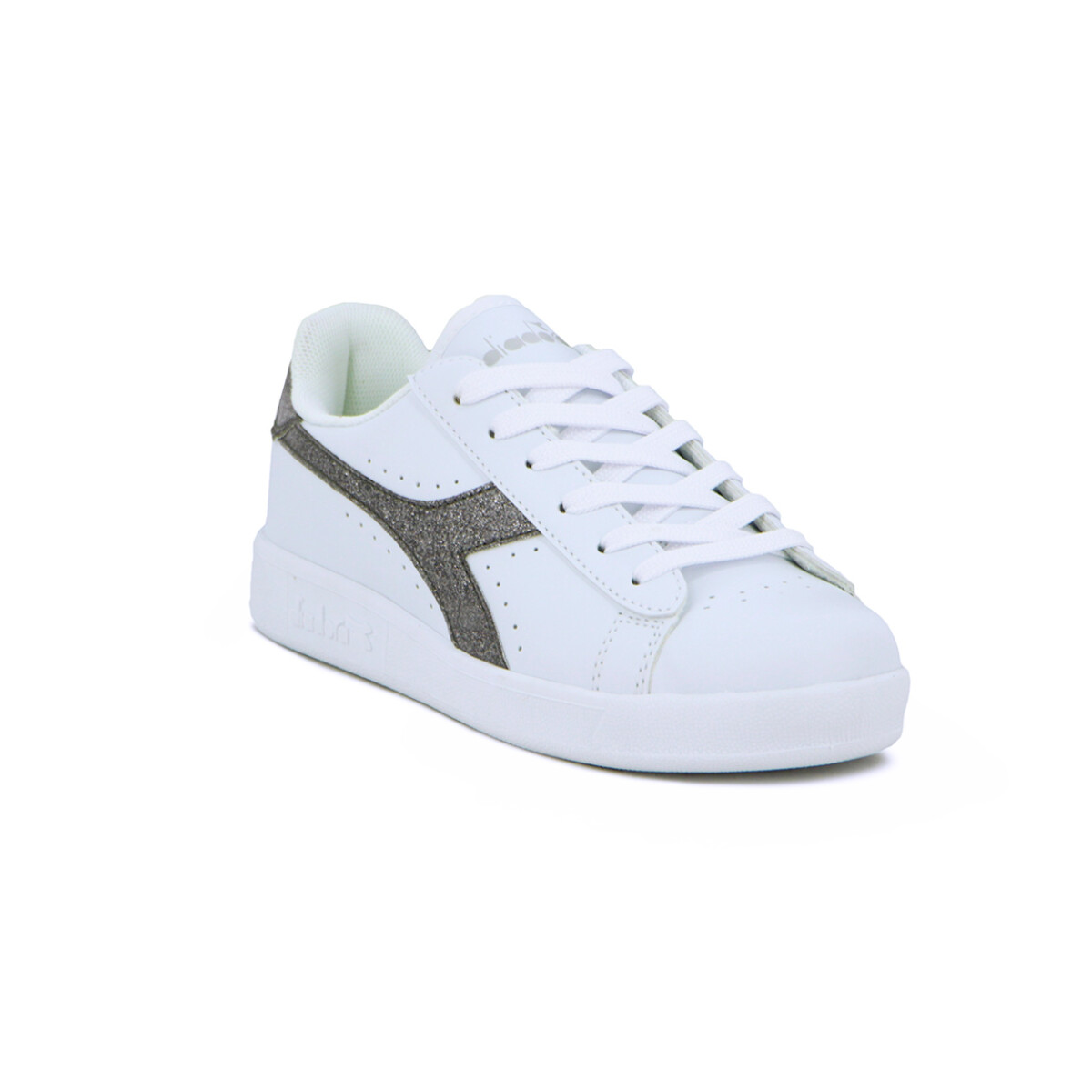 Diadora Champion Niño KNOCK ON L Blanco/Plata - Blanco-Plata 