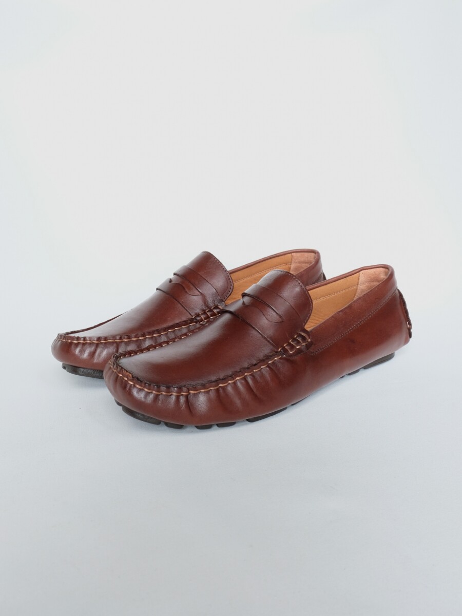 Zapato Driver con Antifaz - Marrón 