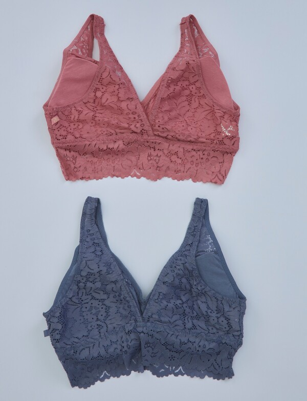 Pack 2 Bralettes ROSA