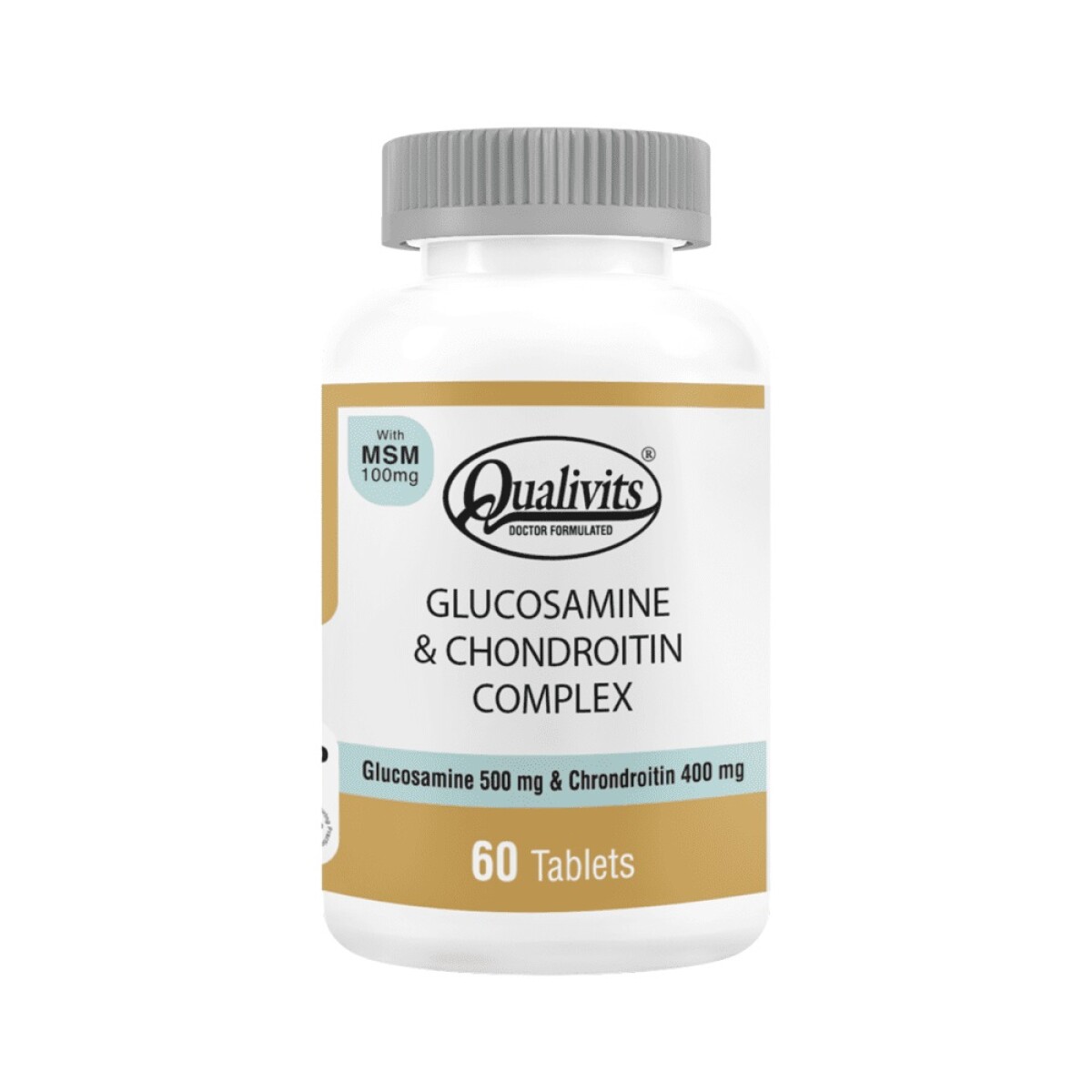 Glucosamine Chondroitin Complex Qualivits 60 Tabletas 