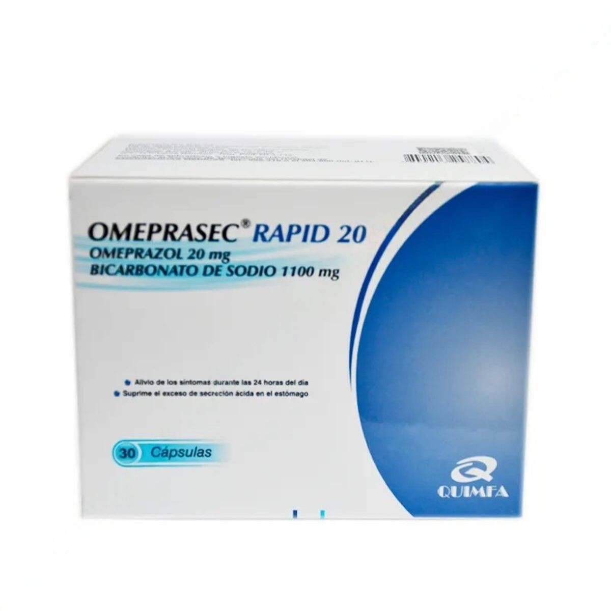 OMEPRASEC RAPID 20 CJ X 30 COMP. 