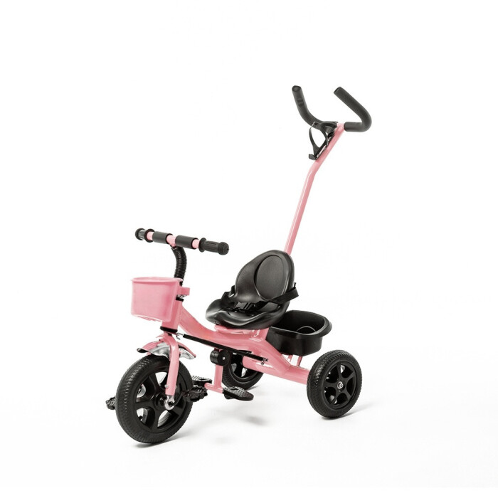 (1701) Triciclo con Manija Rosa