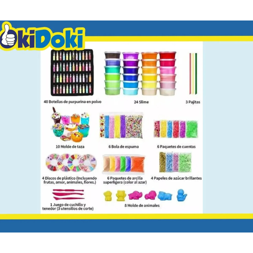 Set De Slime Infantil Set De Slime Infantil