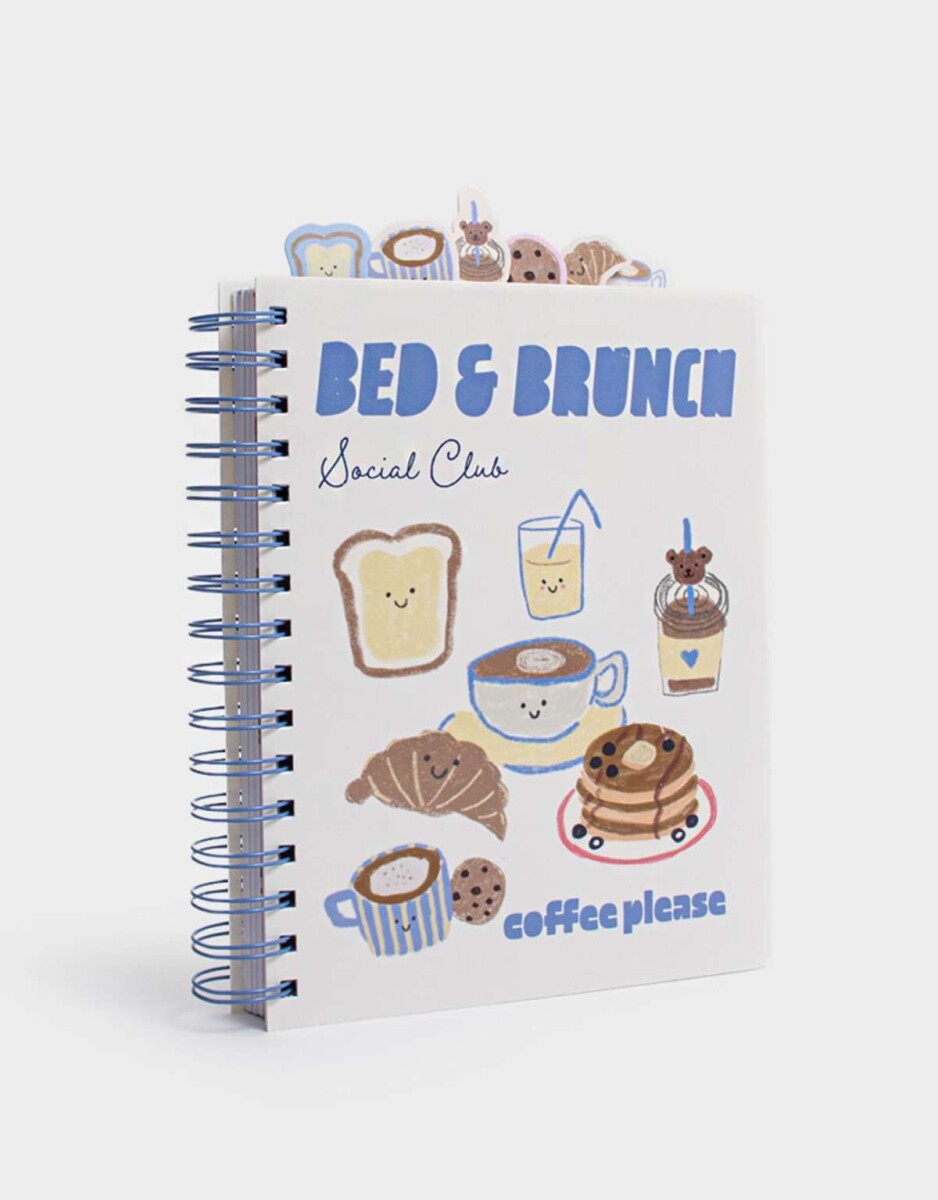 Anotadores Cuadernos y Memos - Blanco Crema 
