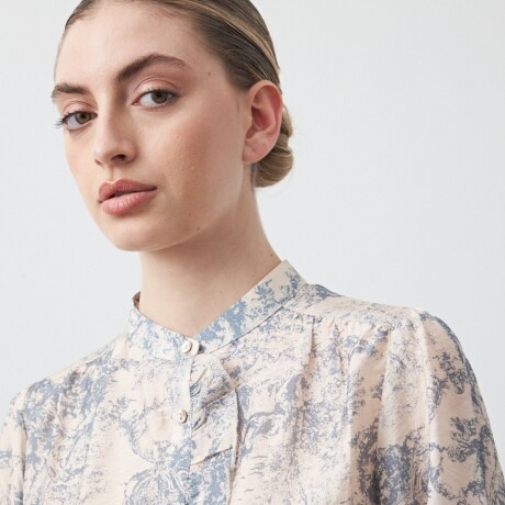 CAMISA LIU Azul Claro