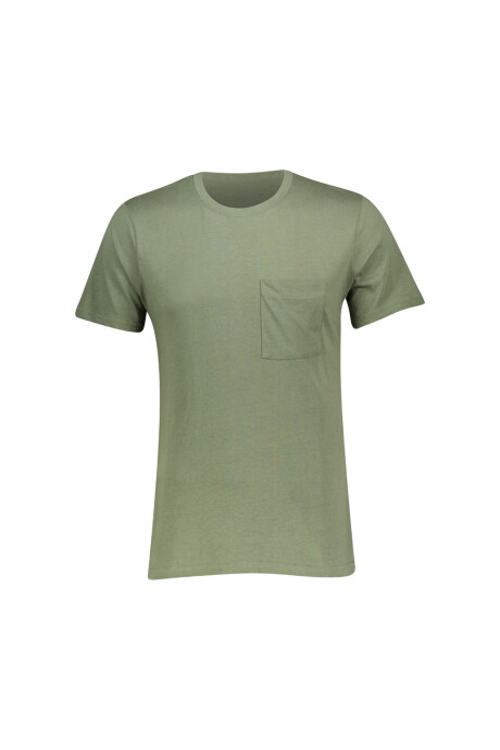 Remera Acke Verde Oliva Oscuro