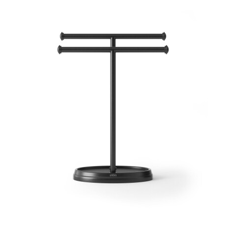 SOPORTE TOALLAS METAL NEGRO UMBRA PALM TREE