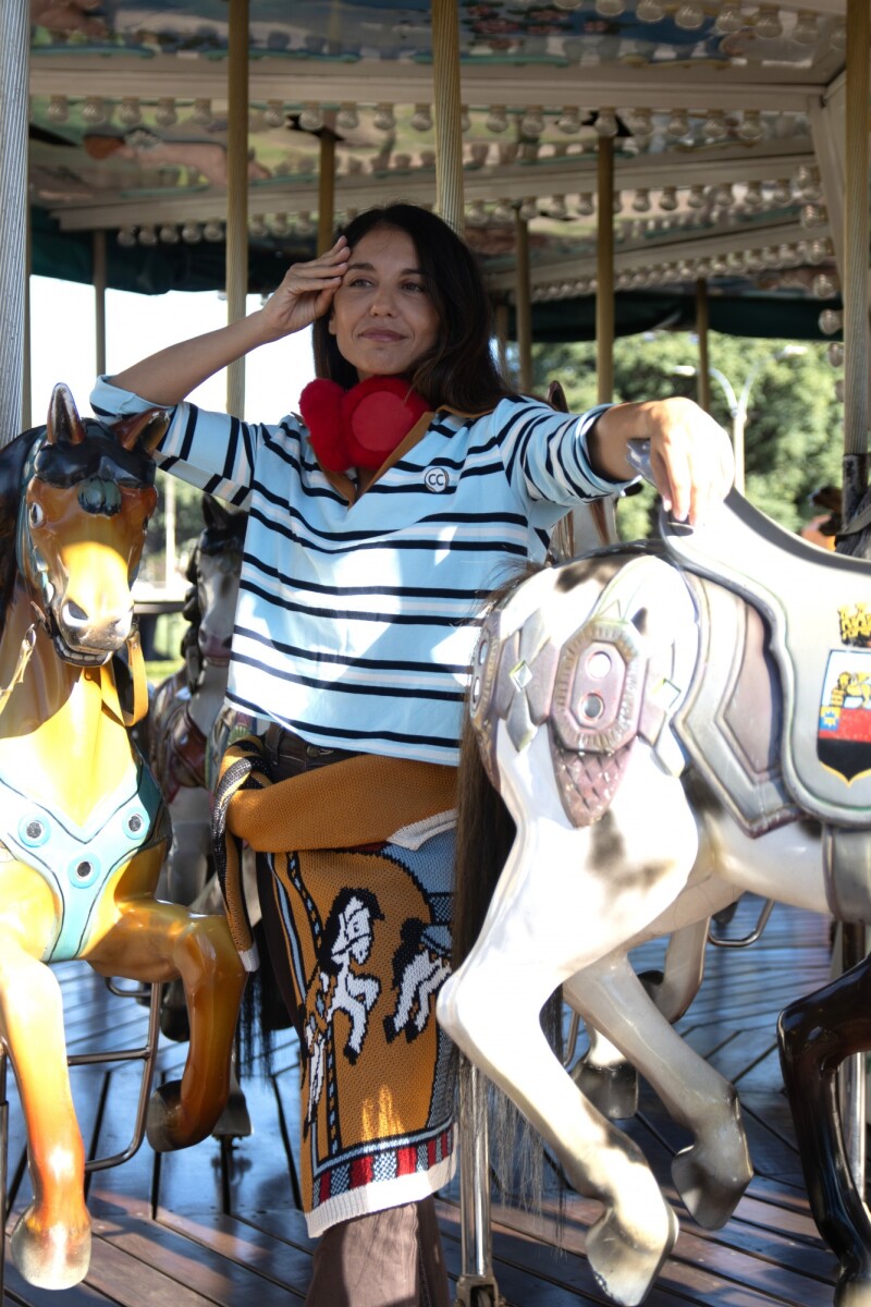 Remera Lacre CELESTE