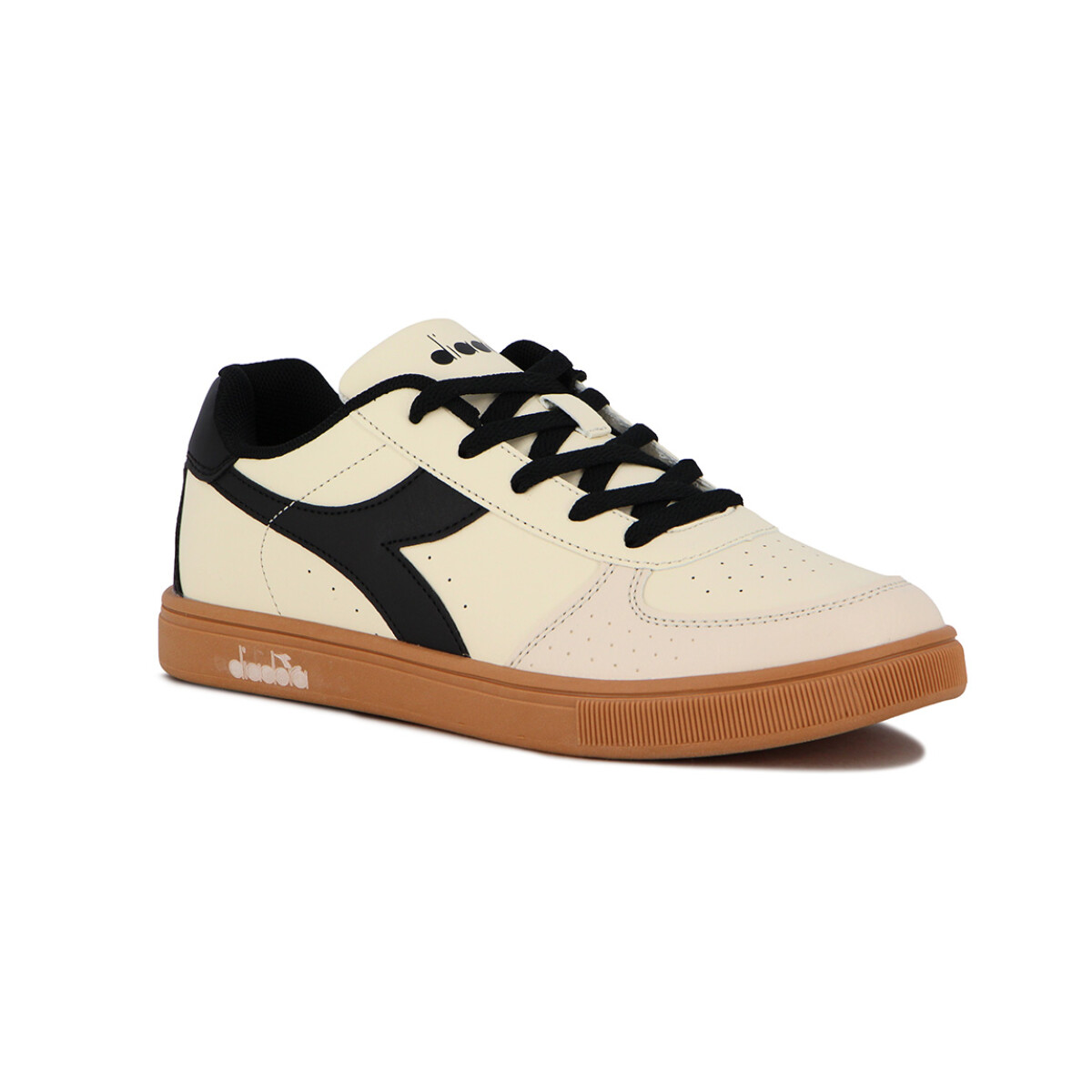 Diadora Champion Lifestyle Helio Ii Hombre - Beige/negro - Beige-negro 
