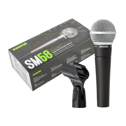 MICRÓFONO SHURE SM58 MICRÓFONO SHURE SM58