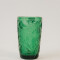 Vaso Relieve Verde Oscuro