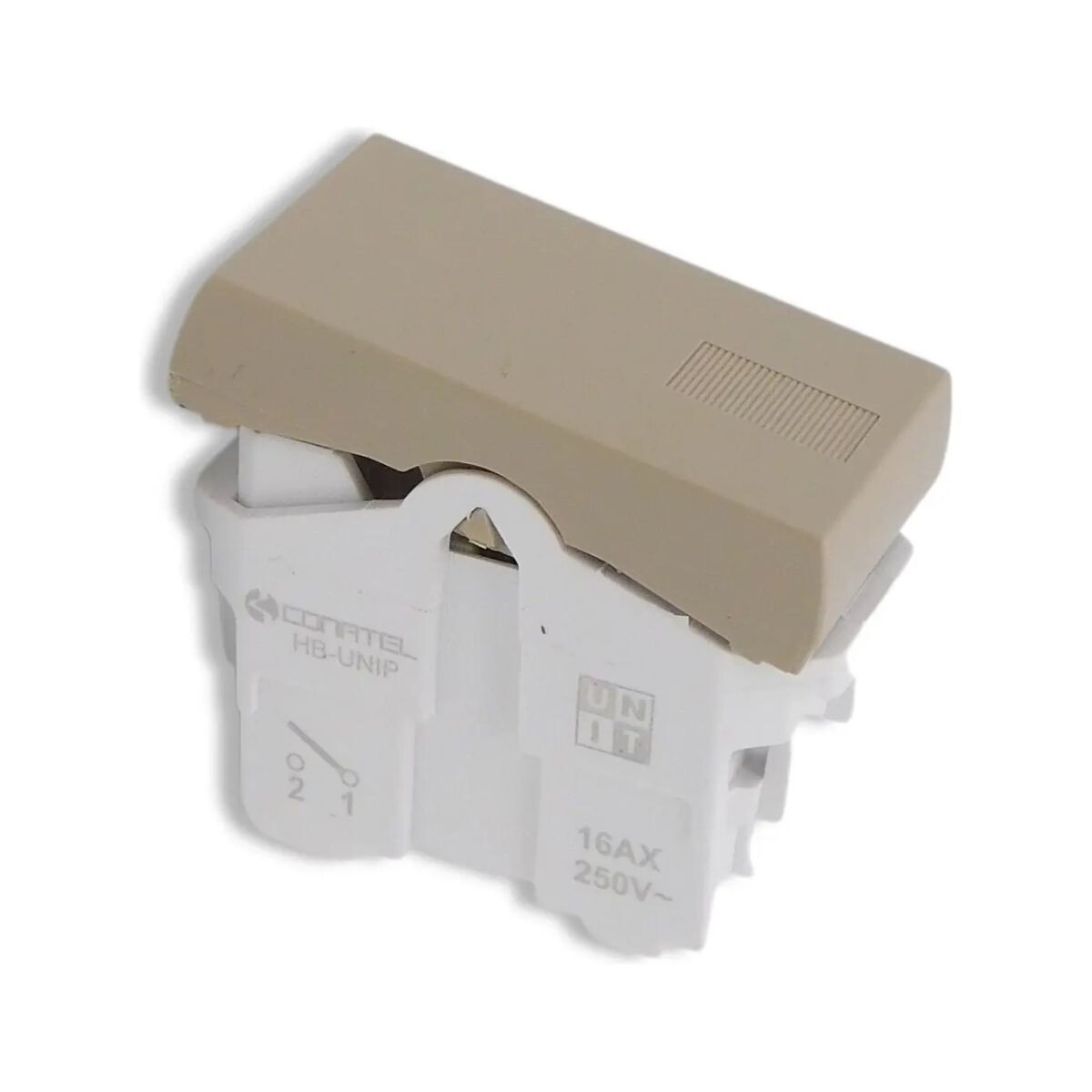 MODULO INTERRUPTOR UNIPOLAR LINEA AVE Modulo Interruptor Unipolar Linea Ave