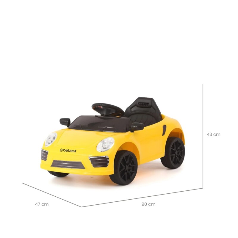 Auto a batería tipo Porsche Bebesit 6V Auto a batería tipo Porsche Bebesit 6V