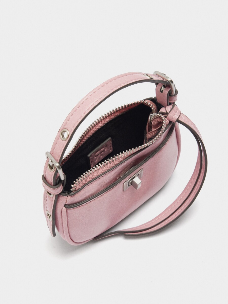 Charm Mini Bolso rosa