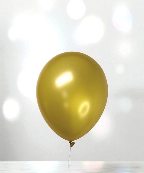 Globo 12" perlado x10 ORO