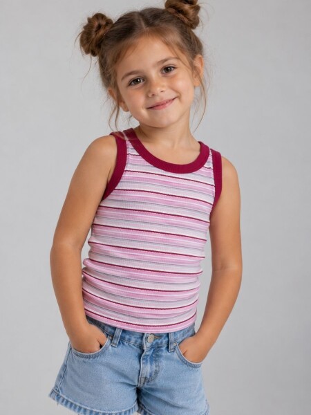 MUSCULOSA COCOMIEL 8827 BEBA ROSADO
