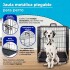 Canil Jaula Corral Perro Mascota Lili 90 cm Grande De Metal Variante Color Rosado