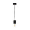 LUMINARIA COLGANTE LOPE Luminaria Colgante Lope Negra