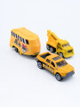 CAMIONETA TRANSPORTADORA AMARILLO