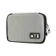 Organizador De Cables Estuche Necessaire Viaje Color gris