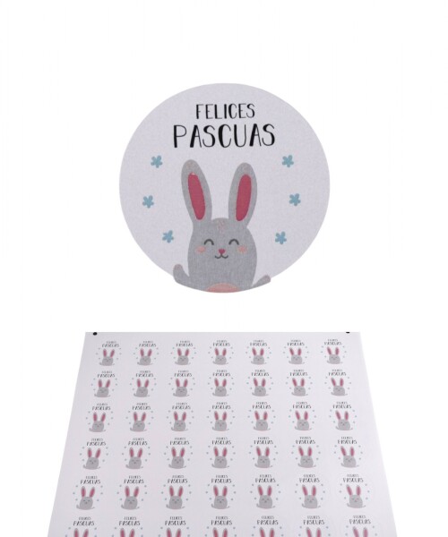 Stikcers pascua plancha DISEÑO 3