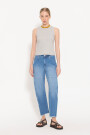 JEANS CARRIE MID Celeste