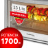 Horno Y Freidora Sin Aceite Punktal Pk-064 Ix 33 Lts HORNO FREIDORA PK-064 IX 33LTS INOX