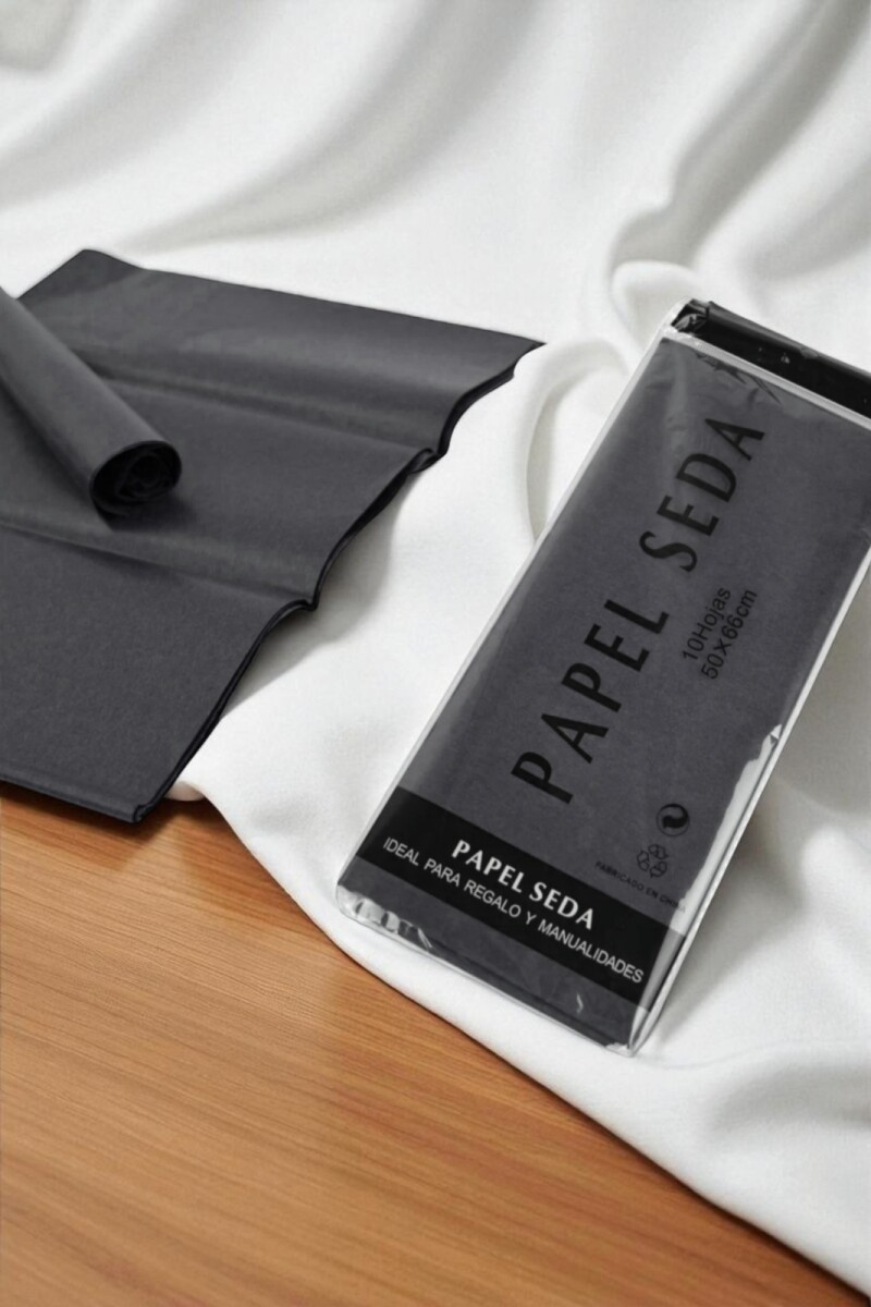 Papel Seda 50x66 cm - NEGRO 